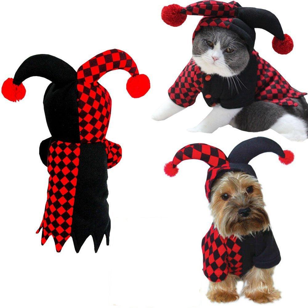 Funny Clown Pet Costume: The Ultimate Halloween Dress-Up For Your Furry Friend - PawNexa
