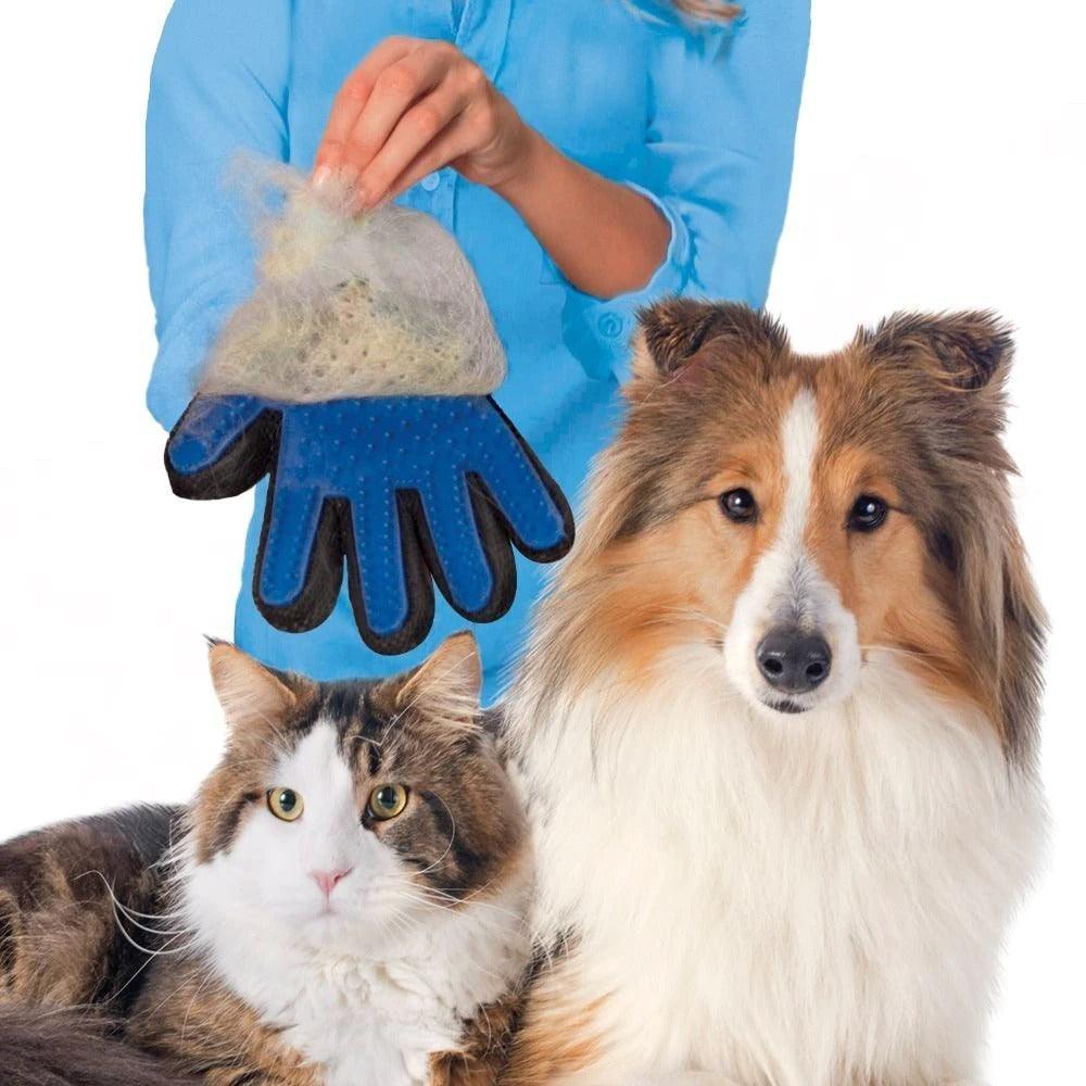 Pet Perfect Grooming Glove: The Ultimate Hair Remover And Massager For Cats And Dogs - PawNexa