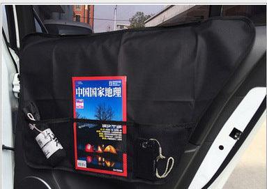 Car Pet Mat Side Door Protector - Anti-Scratch & Anti-Kick Oxford Cloth Protection Mat - Set Of 2 - PawNexa