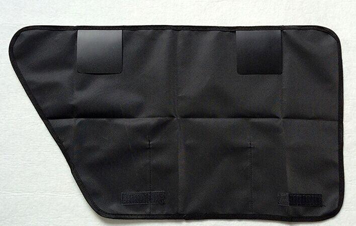 Car Pet Mat Side Door Protector - Anti-Scratch & Anti-Kick Oxford Cloth Protection Mat - Set Of 2 - PawNexa