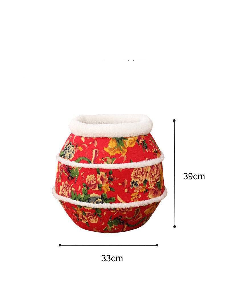 Cozy Cat Cave - Plush And Warm Hideaway For Cats And Kittens - PawNexa